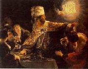 Belshassar Feast, Rembrandt